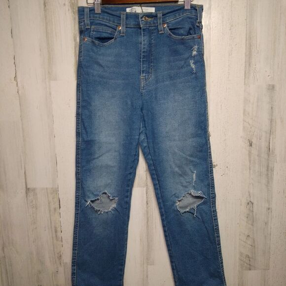 Levi's Signature Heritage High Rise Straight Size 8 - Picture 1 of 10
